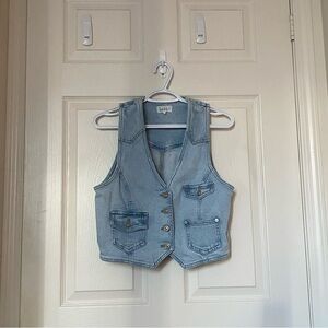 Nicole Miller Jean Vest